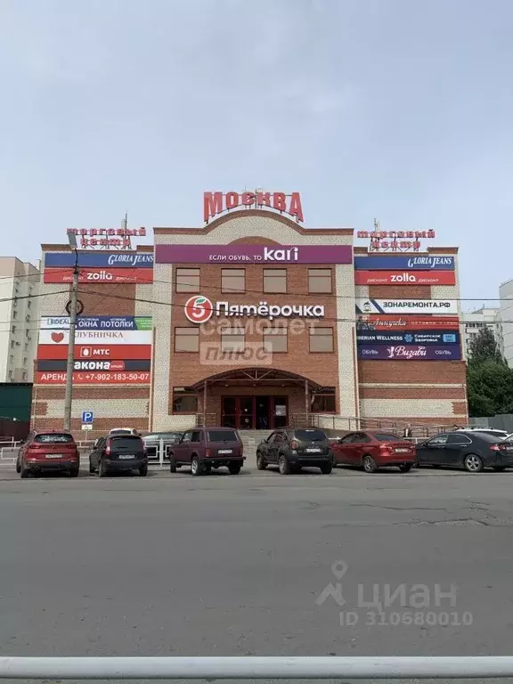 Торговая площадь в Самарская область, Сызрань Московская ул., 33 (370 ... - Фото 1