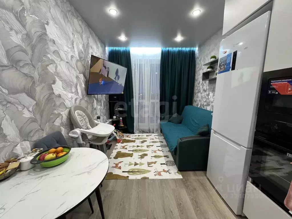 1-к кв. Ямало-Ненецкий АО, Новый Уренгой Таежная ул., 76А (35.1 м) - Фото 1