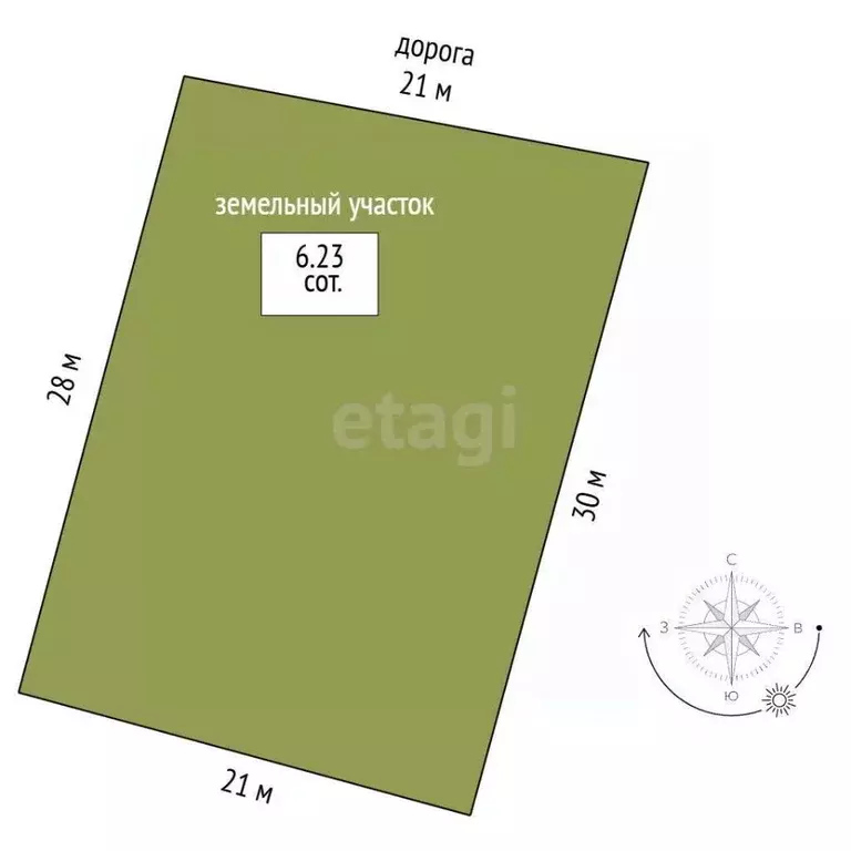 Участок в Крым, Кировский район, с. Приветное ул. Заречная (6.23 сот.) - Фото 2