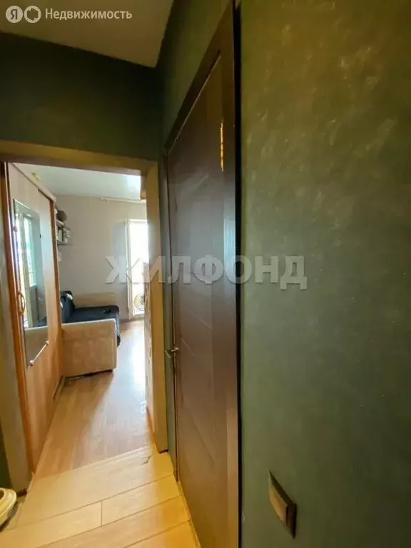 Квартира-студия: Новосибирск, улица Одоевского, 1/8 (18 м) - Фото 1