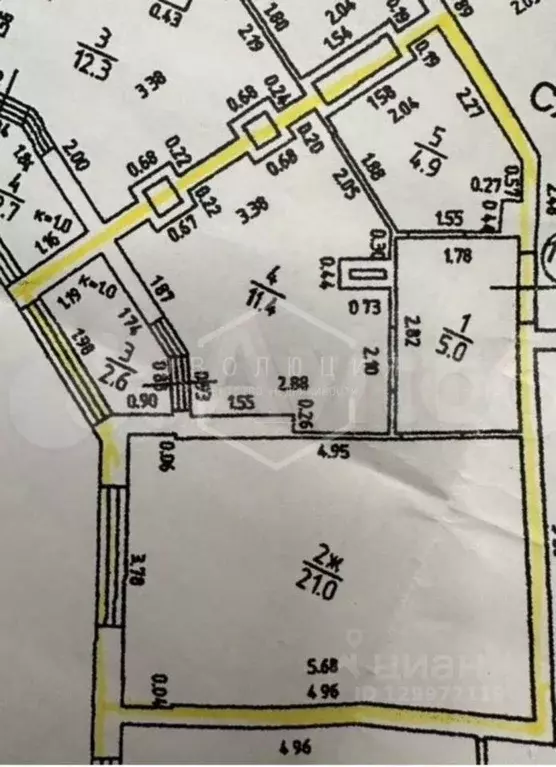 1-к кв. Калининградская область, Калининград Елизаветинская ул., 3 ... - Фото 2