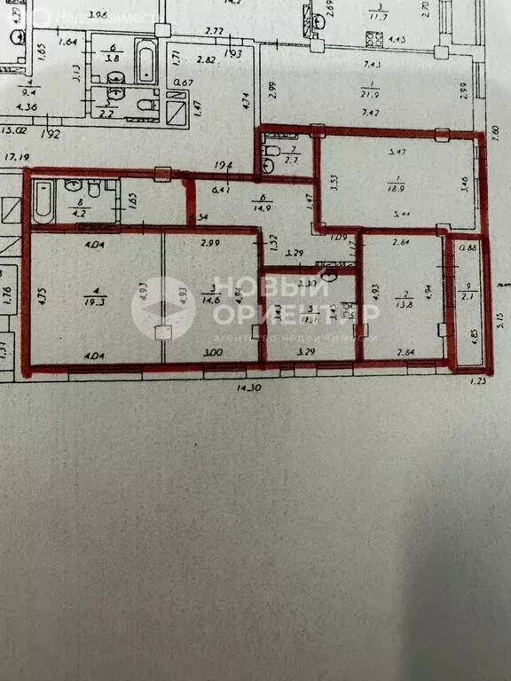 4-комнатная квартира: Екатеринбург, улица Щорса, 109 (99.5 м) - Фото 0