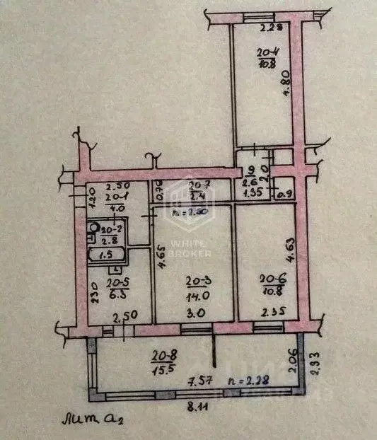 3-к кв. Крым, Ялта муниципальный округ, Гаспра пгт ул. Риекская, 5 ... - Фото 2