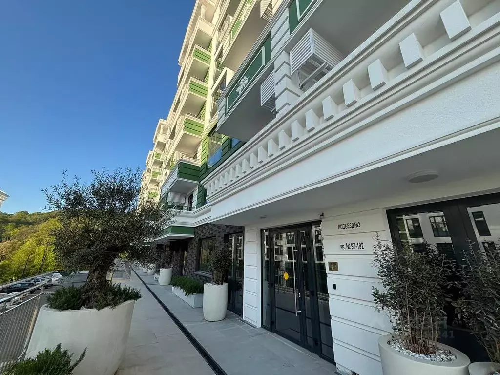 Студия Краснодарский край, Сочи ул. Ленина, 290/8к3 (28.7 м) - Фото 2