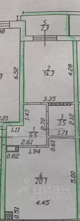 1-к кв. Калининградская область, Светлогорск Майский проезд, 3 (45.0 ... - Фото 2