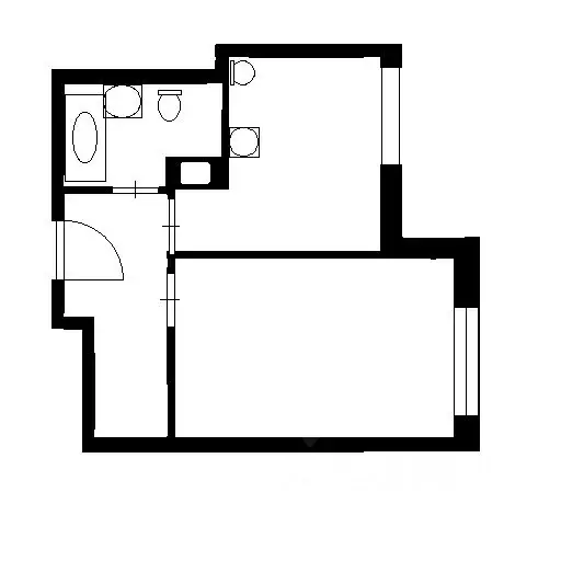 1-к кв. Санкт-Петербург дор. Кушелевская, 6к1 (35.1 м) - Фото 2