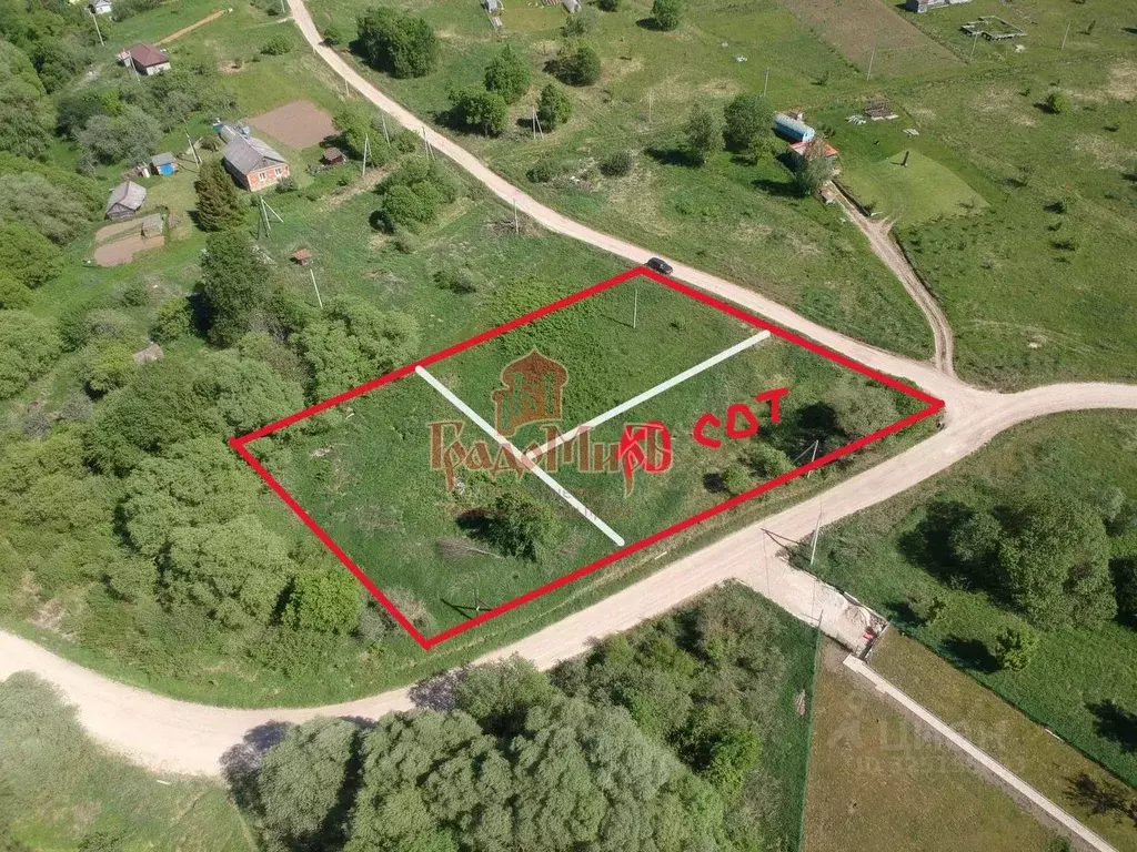 Участок в Тульская область, Заокский район, Страховское с/пос, д. ... - Фото 1