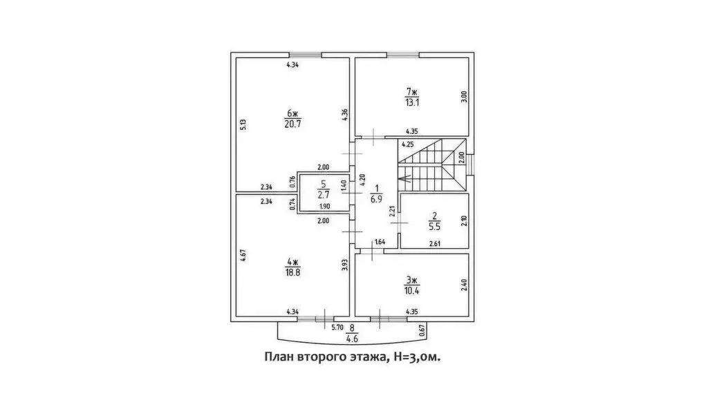 Дом в Калининград, СНТ Колосок, Космическая улица (160 м) - Фото 2