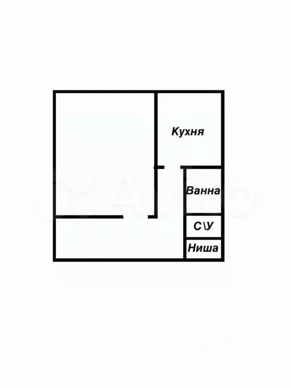 1-к кв. Томская область, Томск тракт Иркутский, 85 (35.0 м) - Фото 1