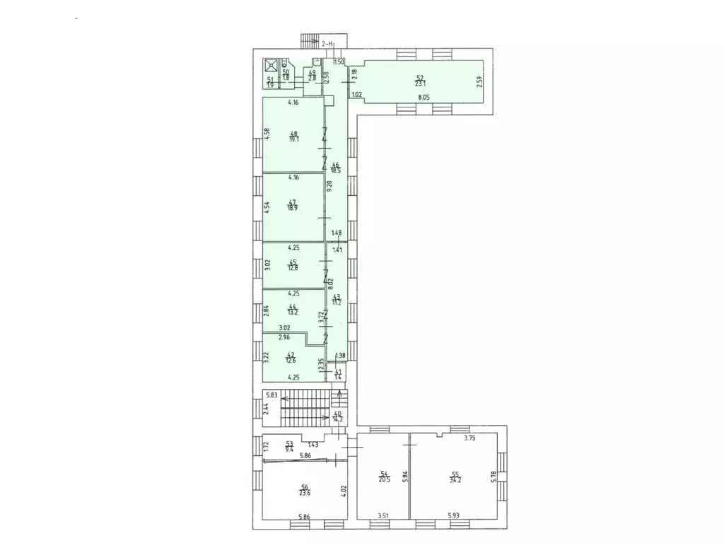 Офис в Санкт-Петербург 10-я Красноармейская ул., 22 (136 м) - Фото 2