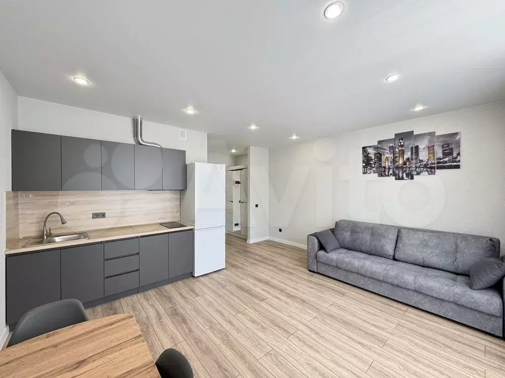 Квартира-студия, 30 м, 4/16 эт. - Фото 1