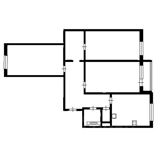 3-к кв. Санкт-Петербург Якорная ул., 1к2 (80.0 м) - Фото 1