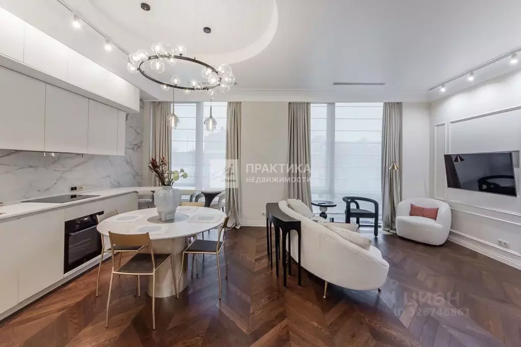 3-к кв. Москва ул. Палиха, 4 (70.0 м) - Фото 1