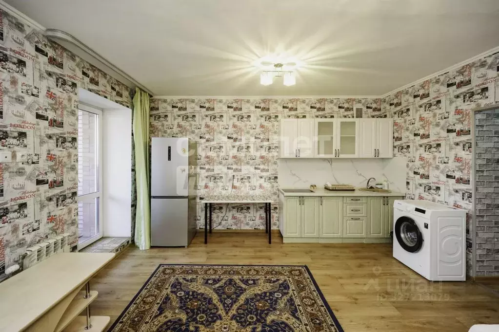 Студия Омская область, Омск Московка мкр, ул. Батумская, 30/1 (33.7 м) - Фото 2