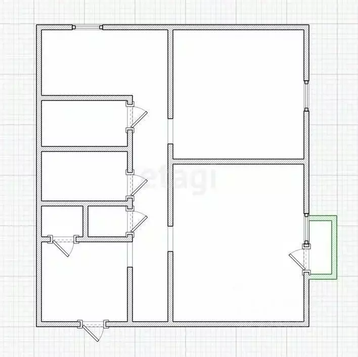 2-к кв. Приморский край, Владивосток ул. Фадеева, 63 (53.2 м) - Фото 1
