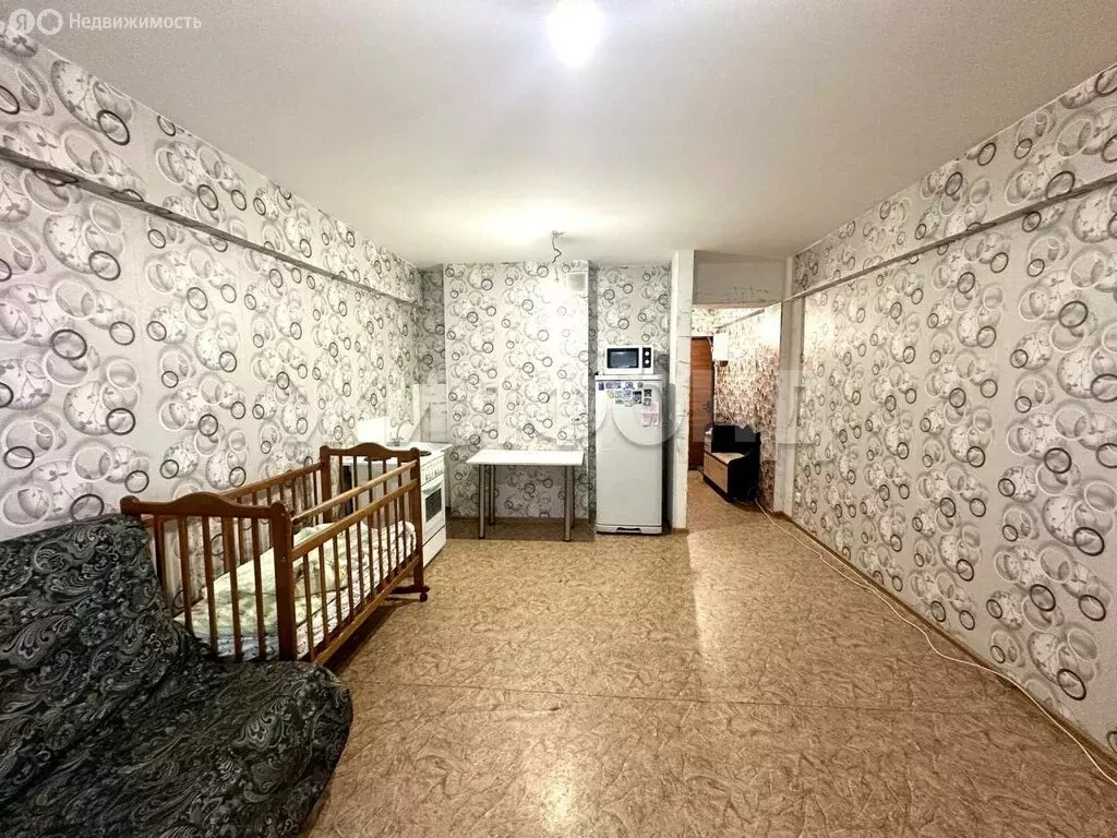 Квартира-студия: Иркутск, улица Летописца Нита Романова, 15 (29.8 м) - Фото 1