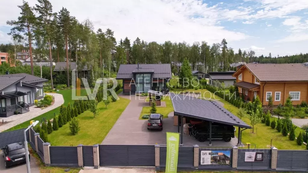 Коттедж в Ленинградская область, Выборгский район, Первомайское с/пос, ... - Фото 1