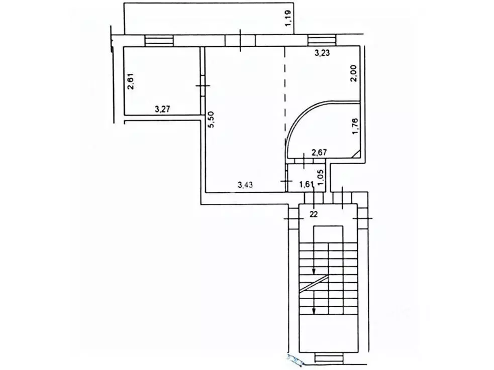 2-к кв. Севастополь ул. 5-я Бастионная, 7 (45.0 м) - Фото 2