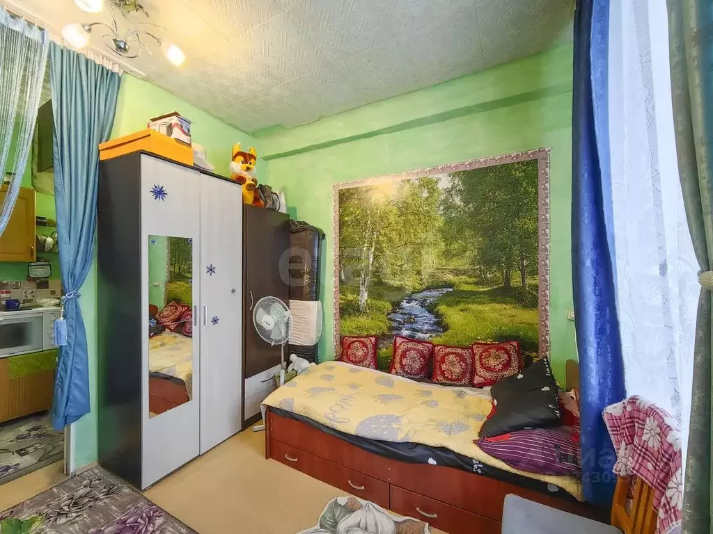 Комната Новосибирская область, Новосибирск Большевистская ул., 22 ... - Фото 1