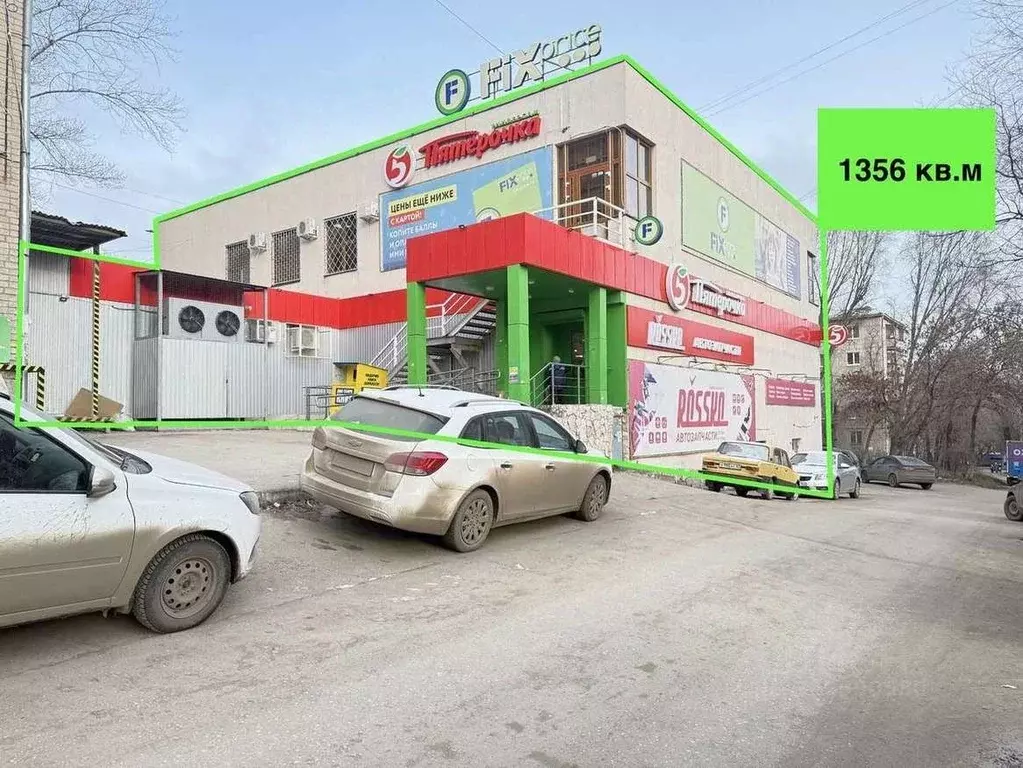 Торговая площадь в Самарская область, Самара Запорожская ул., 43 (1356 ... - Фото 1