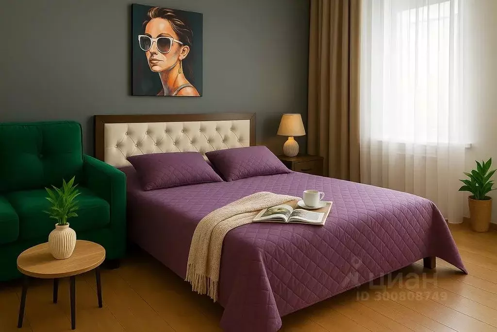 1-к кв. Самарская область, Самара просп. Масленникова, 14А (37.0 м) - Фото 1