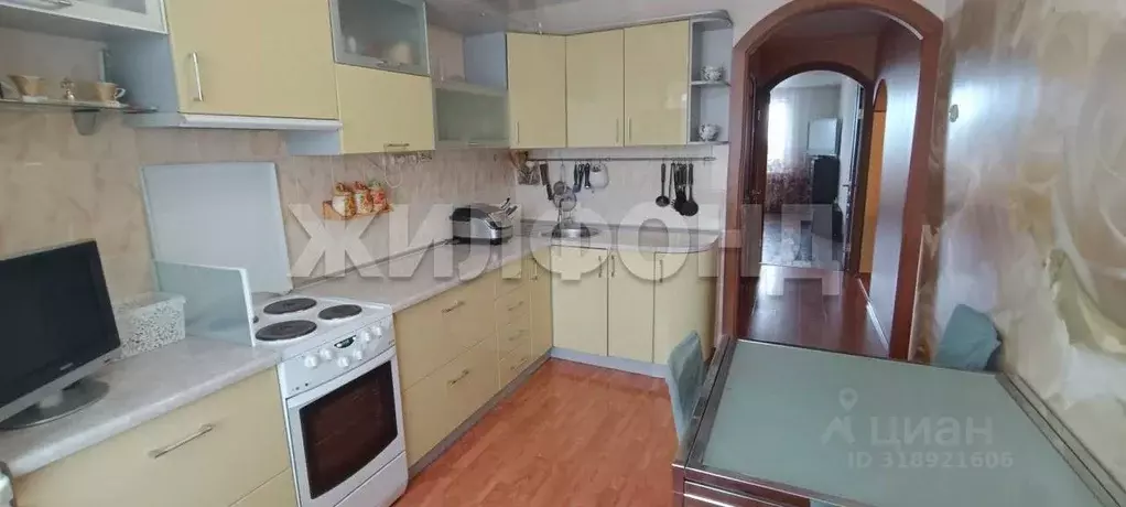4-к кв. Новосибирская область, Новосибирск Вертковская ул., 40 (84.7 ... - Фото 1