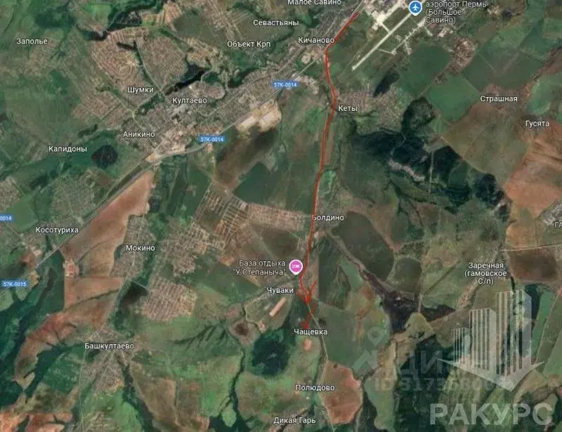 Участок в Пермский край, д. Дикая Гарь ул. Фермерская (14.35 сот.) - Фото 0