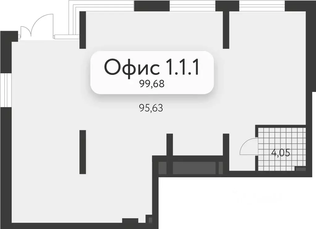 Офис в Свердловская область, Екатеринбург Академический мкр, 3-й кв-л, ... - Фото 1