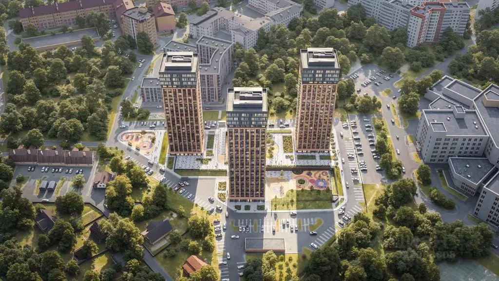 1-к кв. Нижегородская область, Нижний Новгород KM Печерский жилой ... - Фото 2