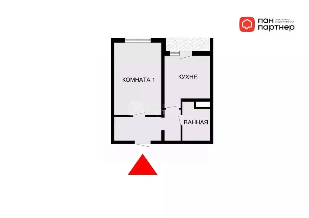 1-к кв. Санкт-Петербург дор. Муринская, 16к1 (36.4 м) - Фото 1