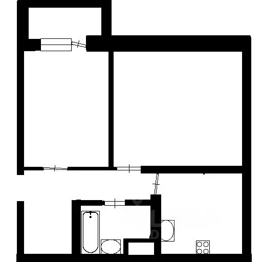 1-к кв. Московская область, Чехов Весенняя ул., 31 (42.0 м) - Фото 1