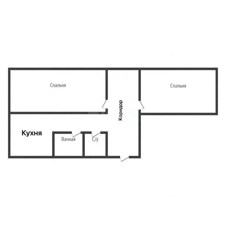 2-к кв. Смоленская область, Смоленск ул. Маршала Соколовского, 10 ... - Фото 2