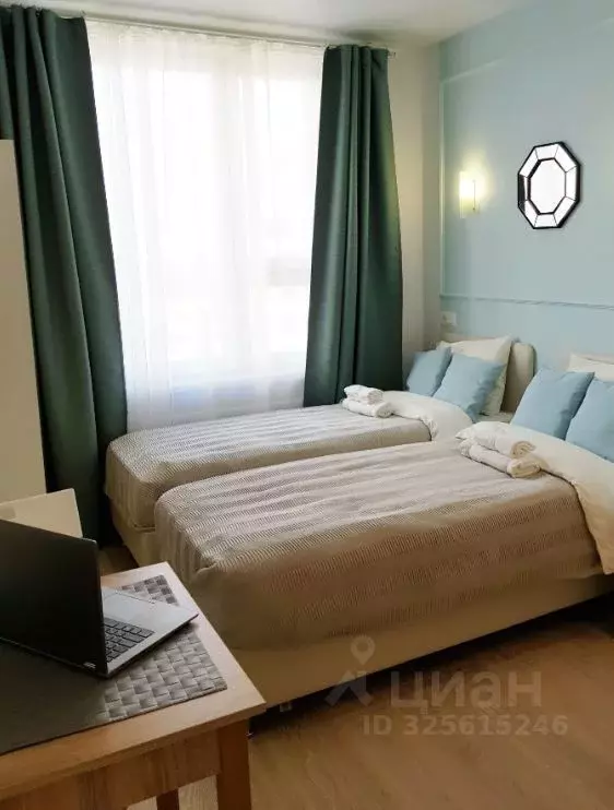 Студия Москва пос. Коммунарка, ул. Бачуринская, 7к2 (18.0 м) - Фото 1