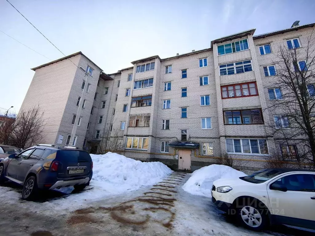 1-к кв. Владимирская область, Киржач ул. Текстильщиков, 16 (34.0 м) - Фото 1