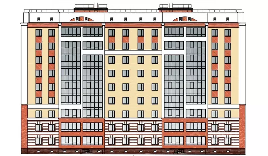 2-к кв. Омская область, Омск ул. А.Н. Кабанова, 2 (70.7 м) - Фото 0