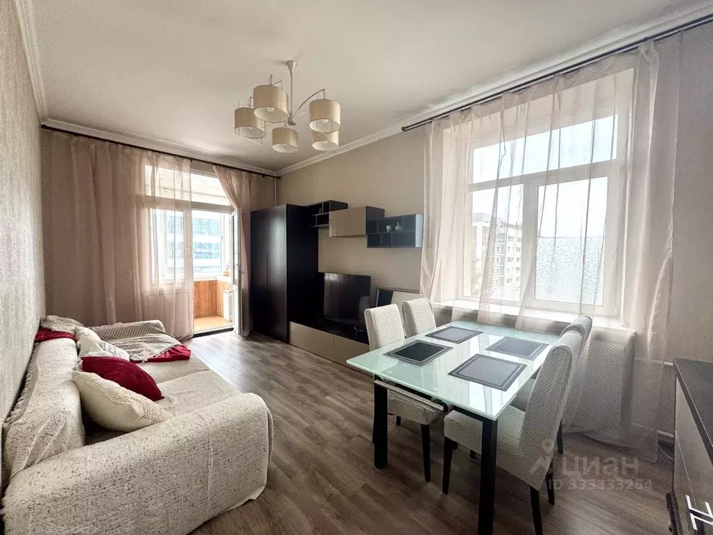 3-к кв. Москва ул. Гашека, 9 (80.0 м) - Фото 1