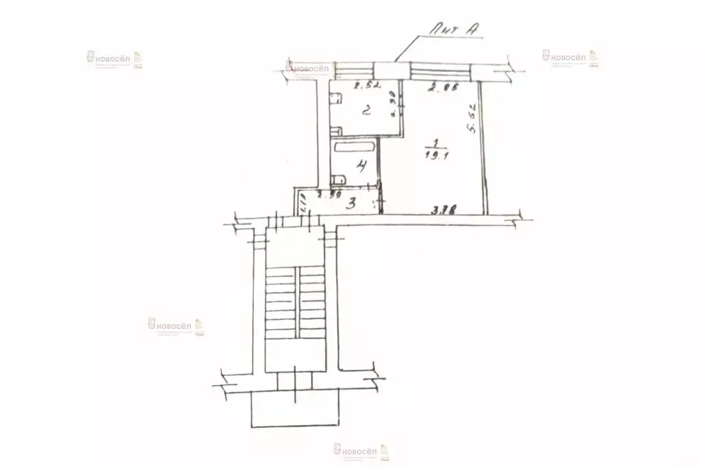 1-комнатная квартира: Среднеуральск, улица Лермонтова, 9 (31 м) - Фото 1
