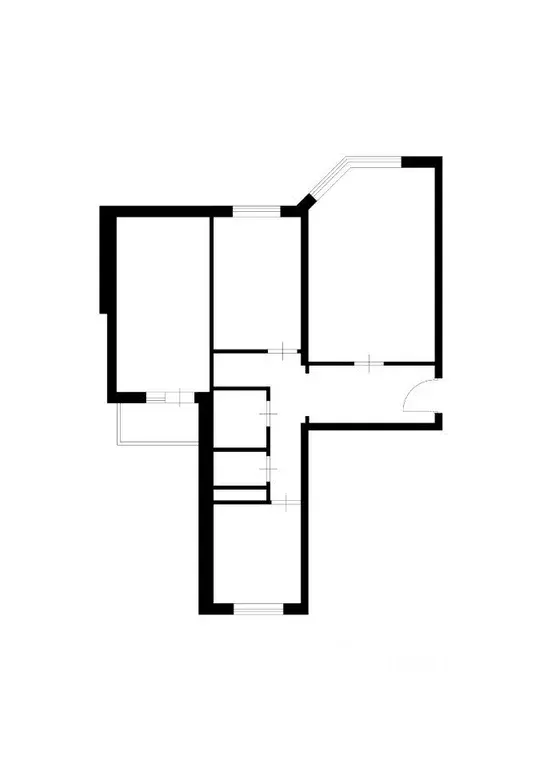 Квартира, 3 комнаты, 72.5 м - Фото 1