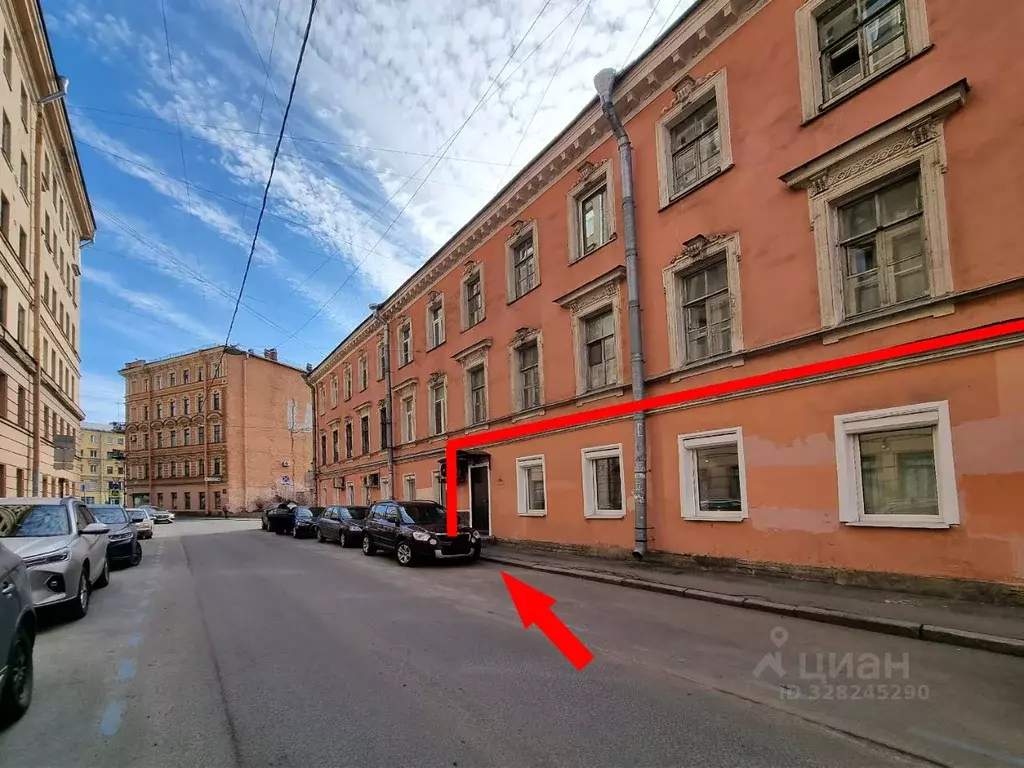 Помещение свободного назначения в Санкт-Петербург ул. Константина ... - Фото 2