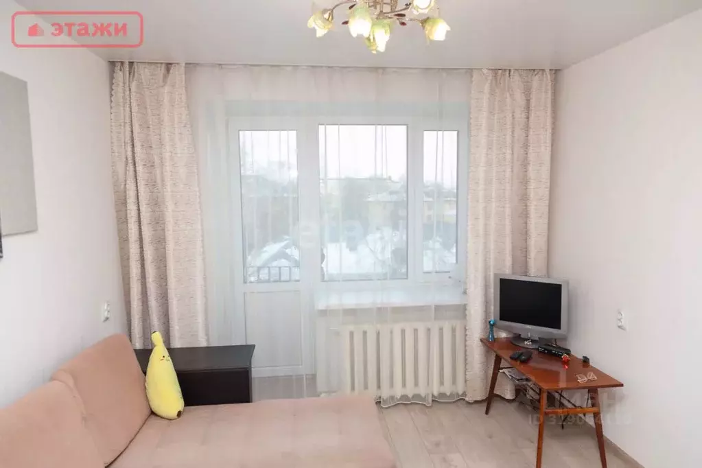 1-к кв. Карелия, Петрозаводск ул. Луначарского, 13А (21.6 м) - Фото 0