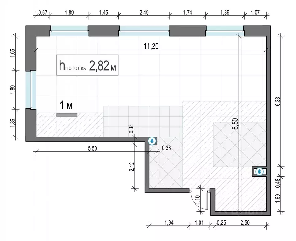 2-к кв. Московская область, Мытищи Белый Grad жилой комплекс (69.5 м) - Фото 1