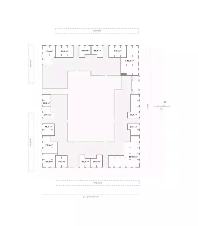 Торговая площадь в Курганская область, Курган Центральный жилрайон, ... - Фото 2