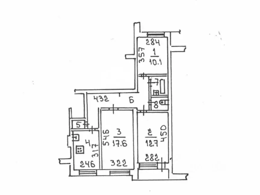 3-к кв. Волгоградская область, Волжский ул. Александрова, 18 (65.7 м) - Фото 1