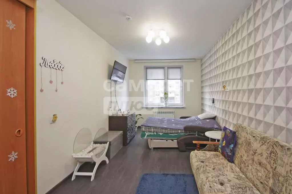 1-к кв. Омская область, Омск Взлетная ул., 13/1 (37.8 м) - Фото 1