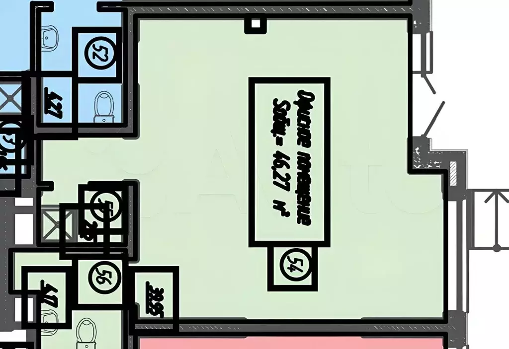 Офис в Краснодарский край, Краснодар ул. Григория Булгакова, 19к1 (46 ... - Фото 1