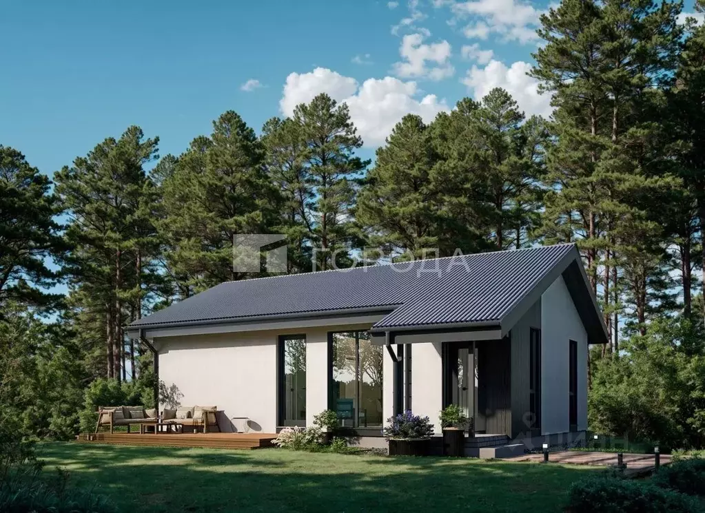 Дом в Алтайский край, Первомайский район, с. Фирсово ул. Пионовая, 2 ... - Фото 1