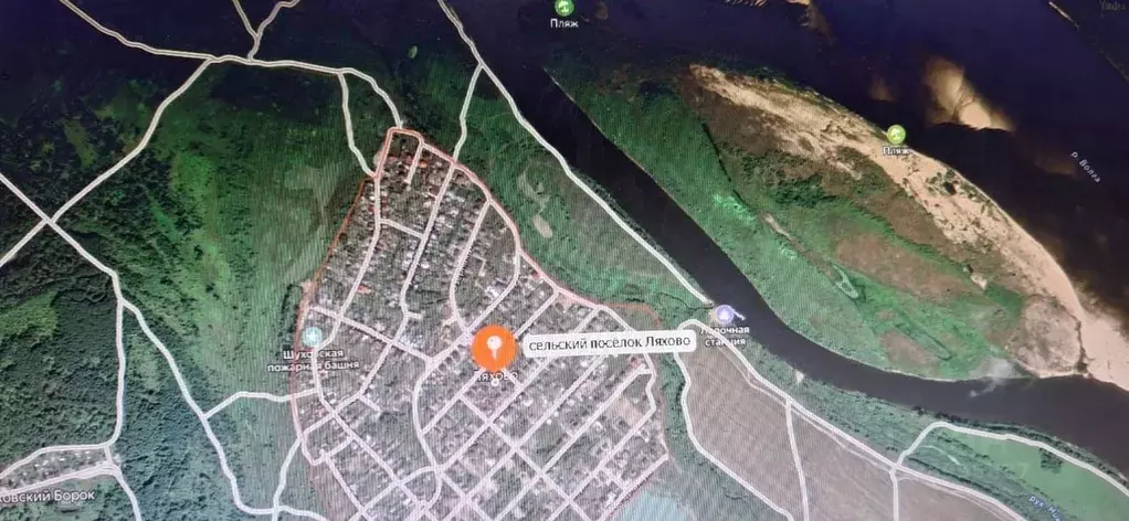 Участок в Нижегородская область, Балахнинский муниципальный округ, ... - Фото 1