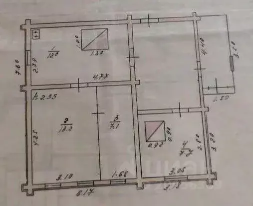 Дом в Ивановская область, Тейково Красногвардейская ул., 28 (46 м) - Фото 2