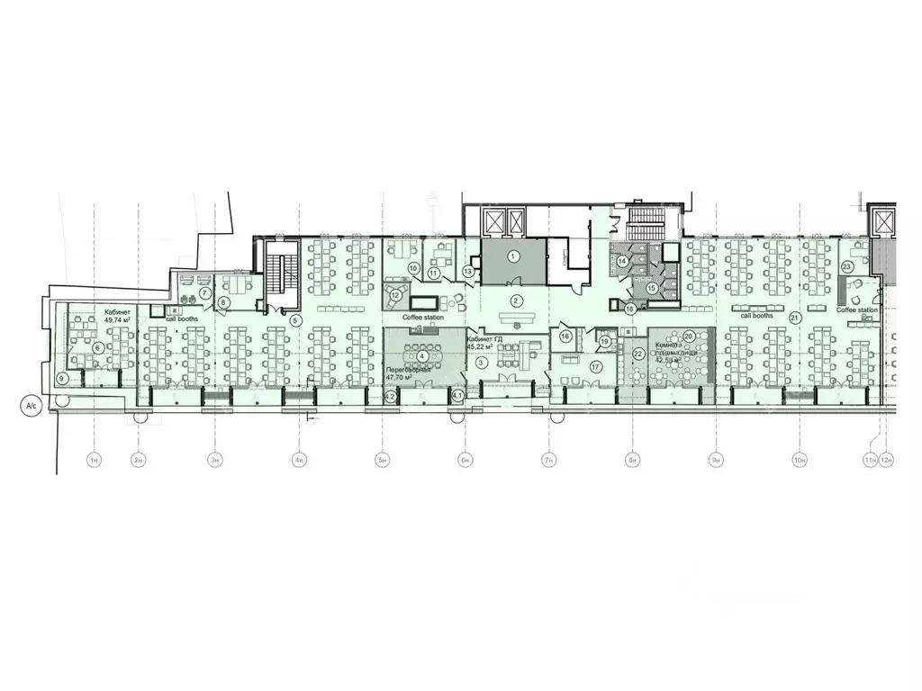 Офис в Санкт-Петербург Черниговская ул., 8К (1093 м) - Фото 2