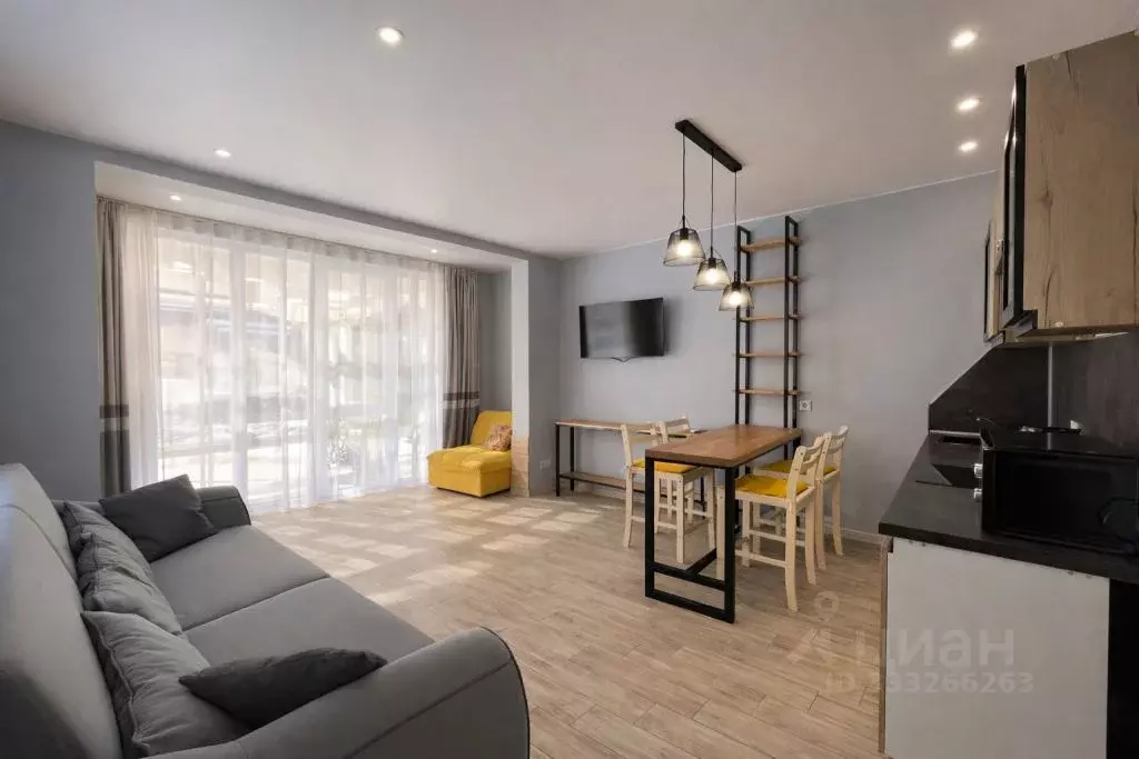 Студия Севастополь ш. Фиолентовское, 134к3 (32.0 м) - Фото 2